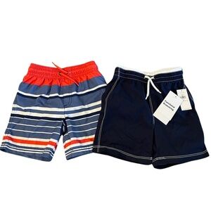 Bundle of 2 pieces boys swim trunks 2T